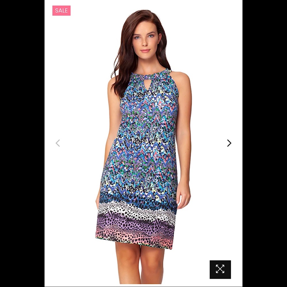 Olive Branch The Audrey Keyhole Colorful Summer dress